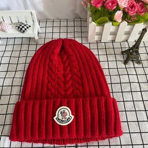 🌼🍤Moncler🌼🍤 Red Hat & Scarves